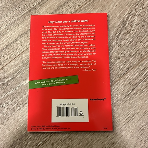 Barbra Robinson’s The Best Christmas Pageant Ever book - Picture 2 of 4